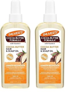 Foto 1 | Foto 1 | Aceite Para Cabello Y Cuero Cabelludo Manteca De Cacao Y Biotina Palmer's 150 Ml X2 - Venta Internacional.