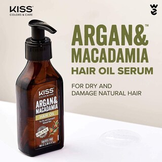 Foto 4 | Foto 4 | Sérum De Aceite Capilar Kiss Argan & Macademia Reparative 100 Ml - Venta Internacional.