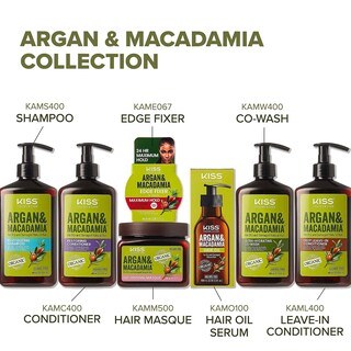 Foto 7 | Foto 7 | Sérum De Aceite Capilar Kiss Argan & Macademia Reparative 100 Ml - Venta Internacional.
