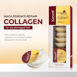 Foto 2 | Foto 2 | Mascarilla Capilar Karseell Con Colágeno Y Aceite De Argán 100 Ml Para Cabello Seco Y Dañado - Venta Internacional.