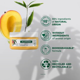 Foto 3 | Foto 3 | Mascarilla 2 En 1 Klorane Nourishing Con Mango Para Cabello Seco 150 Ml - Venta Internacional.