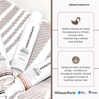Foto 5 | Foto 5 | Espray Espesante Para El Cabello Keratherapy Perfect Match Medium Brown - Venta Internacional.
