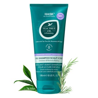Foto 1 | Foto 1 | Scalp Scrub Hask Pre-champú Con Aceite De Árbol De Té Y Romero 180 Ml - Venta Internacional.