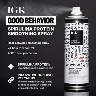 Foto 2 | Foto 2 | Spray Suavizante Igk Good Behavior 355 Ml Antiencrespamiento 450 °f - Venta Internacional.