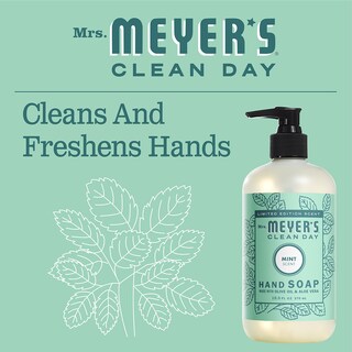 Foto 5 | Foto 5 | Jabón De Manos Mrs. Meyer's Clean Day Edición Limitada Menta 375 Ml Paquete De 3 - Venta Internacional.