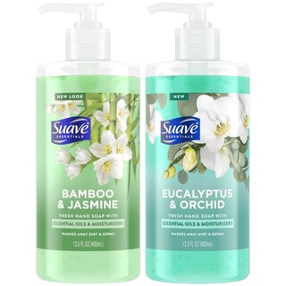 Foto 1 | Foto 1 | Jabón De Manos Suave Bamboo & Jasmine + Eucalipto Y Orquídea 400 Ml X2 - Venta Internacional.