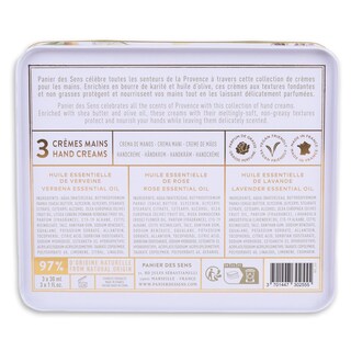 Foto 2 | Foto 2 | Set De Crema De Manos Panier Des Sens Rose Lavender Verbena 90 Ml X3 - Venta Internacional.