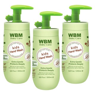 Foto 1 | Foto 1 | Jabón Líquido Para Manos Wbm Care Baby Natural 200 Ml (paquete De 3) - Venta Internacional.
