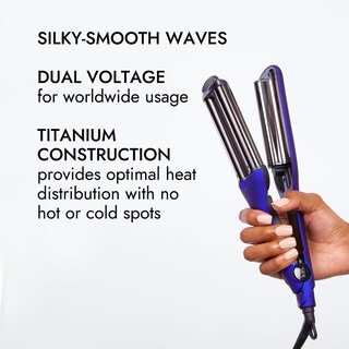 Foto 5 | Foto 5 | Triple Barrel Waver Ion Titanium Pro Para Olas Con Calidad De Salón - Venta Internacional.