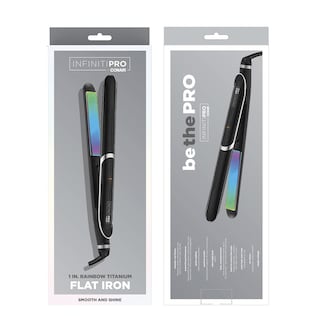 Foto 6 | Foto 6 | Plato Flat Iron Conair Infinitipro Rainbow Titanium De 2 54 Cm - Venta Internacional.