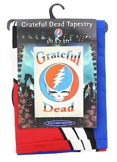 Foto 1 | Foto 1 | Tapiz Just Funky Con El Logotipo De Grateful Dead Steal Your Face 152 X 229 Cm - Venta Internacional.