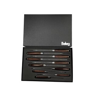 Foto 1 | Foto 1 | Juego De Cuchillos Con Estilo De Acero De Damasco Mango De Madera 10 Piezas