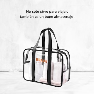Foto 5 | Foto 5 | Bolsa Transparente Impermeable Multiusos Playa Viajes Gym 1pz