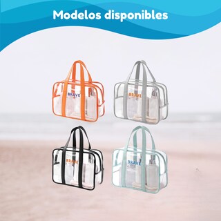 Foto 3 | Foto 3 | Bolsa Transparente Impermeable Multiusos Playa Viajes Gym 1pz