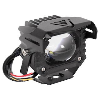 Foto 1 | Foto 1 | Faros Focos Auxiliares Con Base Moto Luz Roja Azul Kinlley