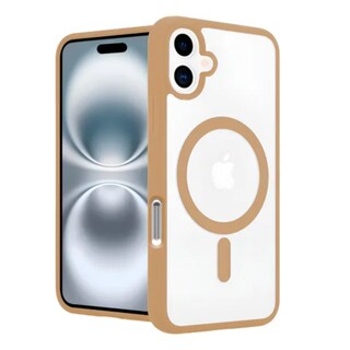 Foto 1 | Foto 1 | Funda Clear Case Transparente Color Para Iphone Magsafe Titanio Del Desierto Iphone 17