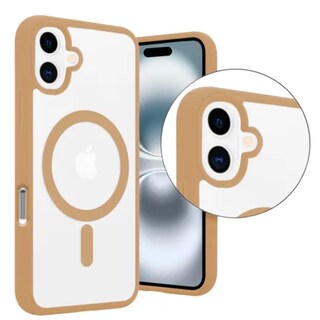 Foto 4 | Foto 4 | Funda Clear Case Transparente Color Para Iphone Magsafe Titanio Del Desierto Iphone 17
