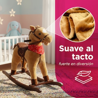Foto 4 | Foto 4 | Caballito Montable Mecedora Con Efectos Sonido Reales