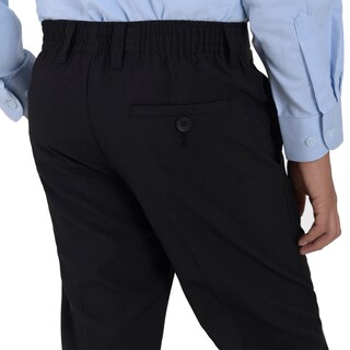 Foto 3 | Foto 3 | Pantalón De Vestir Yale Boys Regular Fit (boxer) 0342 Negro