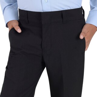 Foto 4 | Foto 4 | Pantalón De Vestir Yale Boys Regular Fit (boxer) 0342 Negro
