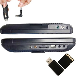 Foto 3 | Foto 3 | Reproductor De Dvd Portátil Sylvania Sdvd1082 10.1'' Con Doble Pantalla - Venta Internacional.