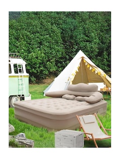 Foto 5 | Foto 5 | ''colchón Inflable Queen Con Bomba De Aire Eléctrica Respaldo Beige ''