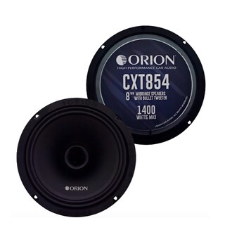 Foto 1 | Foto 1 | Medios Rangos Orion 8 Plg Ctx854 1400w Bullet Tweeter Negro