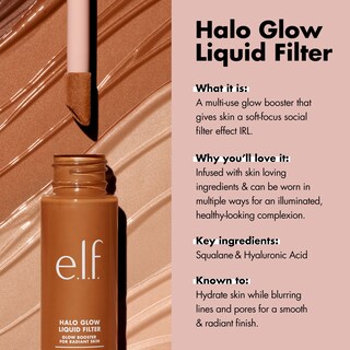Foto 3 | Foto 3 | Filtro Líquido Complexion Booster E.l.f. Halo Glow 00 Fair - Venta Internacional.