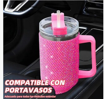 Foto 2 | Foto 2 | Xtellar Vaso Taza Térmico Acero Inoxidable Diamante Calor/frí 40oz