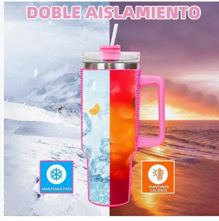 Foto 3 | Foto 3 | Xtellar Vaso Taza Térmico Acero Inoxidable Diamante Calor/frí 40oz