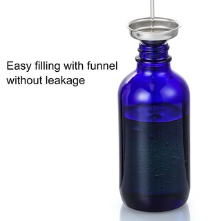 Foto 6 | Foto 6 | Frascos Cuentagotas Aozita De Vidrio Azul De 120 Ml Con Tapa Negra Paquete De 4 - Venta Internacional.