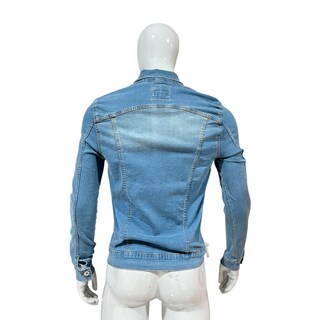 Foto 4 | Foto 4 | Chamarra Mezclilla Azul Para Caballero Johans