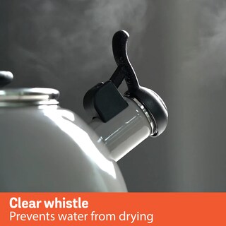 Foto 5 | Foto 5 | Teakettle Circulon Esmalte On Steel Whistling 2 L  Color Gris - Venta Internacional.