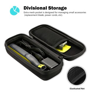 Foto 6 | Foto 6 | Funda Rígida Para Recortadora Y Afeitadora Eléctrica Procase Black - Venta Internacional.