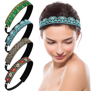 Foto 6 | Foto 6 | Diadema Sintege Woman Elástica Ajustable Antideslizante De Terciopelo - Venta Internacional.