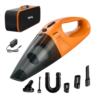 Foto 1 | Foto 1 | Aspiradora Portátil Inalámbrico De Mano Con Filtro Lavable Volumen 500ml Naranja