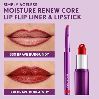 Foto 5 | Foto 5 | Delineador De Labios Covergirl Simply Ageless Brave Burgundy - Venta Internacional.