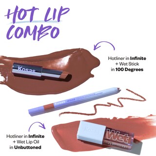 Foto 7 | Foto 7 | Delineador De Labios Kosas Hotliner Retráctil Con Brocha Y Afilador - Venta Internacional.