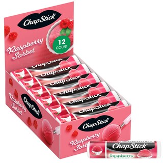 Foto 1 | Foto 1 | Bálsamo Labial Chapstick Hidratante Para Labios Sorbete De Frambuesa 12 Ml 12 Unidades - Venta Internacional.