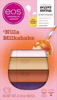 Foto 1 | Foto 1 | Set De Regalo De Bálsamo Labial Eos Flavor Lab Secret Menu 'nilla Milkshake - Venta Internacional.