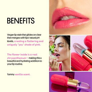 Foto 3 | Foto 3 | Bálsamo Labial Winky Lux Flower Balm  Ph  Cambia De Color  Vegano - Venta Internacional.