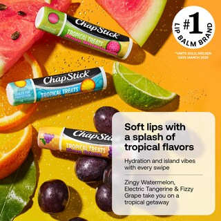 Foto 2 | Foto 2 | Bálsamo Labial Chapstick Tropical Treats Collection 6x4 25 G - Venta Internacional.