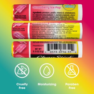 Foto 7 | Foto 7 | Bálsamo Labial Chapstick Hidratante Labial Fresa Helado 12 Ml 12 Unidades - Venta Internacional.