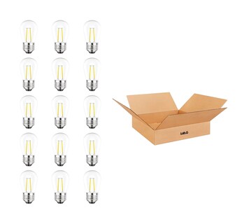 Foto 1 | Foto 1 | Foco Led Vintage E27/e26 De 2w 2200k 15 Piezas