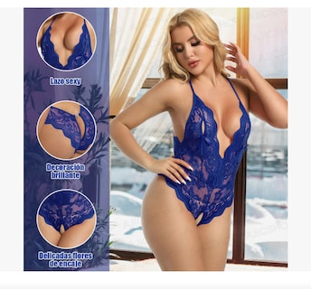Foto 4 | Foto 4 | 3pcs Lenceria Ertica Interior Pijama Encaje Sexy Baby Traje