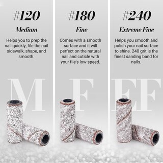 Foto 5 | Foto 5 | Juego De Brocas Para Uñas Melodysusie 50 Unidades Con Broca De Mandril De 3 1 Mm - Venta Internacional.