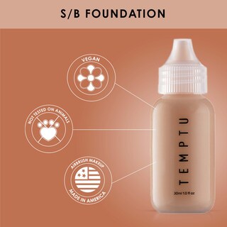 Foto 2 | Foto 2 | Base De Maquillaje Para Aerógrafo Temptu S/b A Base De Silicona 30 Ml 005 Pure Beige - Venta Internacional.