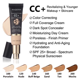 Foto 3 | Foto 3 | Set De Maquillaje Hilareco Air Cushion Cc Cream Con Brocha E Imprimador - Venta Internacional.