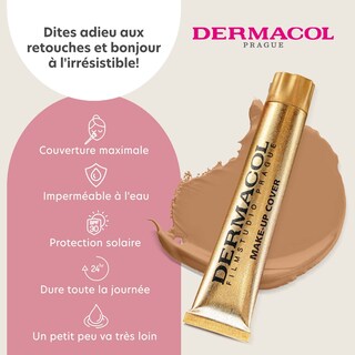 Foto 3 | Foto 3 | Maquillaje Líquido De Cobertura Total Dermacol 30 Ml Spf30 - Venta Internacional.