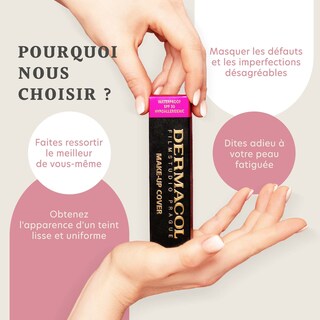 Foto 5 | Foto 5 | Maquillaje Líquido De Cobertura Total Dermacol 30 Ml Spf30 - Venta Internacional.